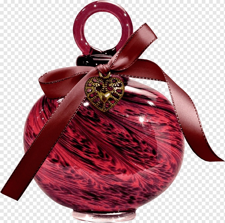 Red Christmas bauble ball